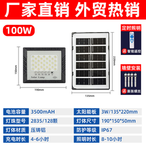 ไฟส่องสว่างแบบ LED YIHAN 5000K แสงเดย์ไลท์ ชิป COB กันน้ำ IP65 ตัวเรือนอะลูมิเนียม ความสว่างสูง 95lm/W ติดตั้งบนพื้นผิว ลำแสง 120 องศา สำหรับสวน - Product Image 2