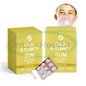 Supplément de <span class=keywords><strong>sommeil</strong></span> sans sucre Ausreson OEM L-théanine Vitamine B6 Chewing-gum L-théanine <span class=keywords><strong>Gomme</strong></span> calme et claire - Product Image 2