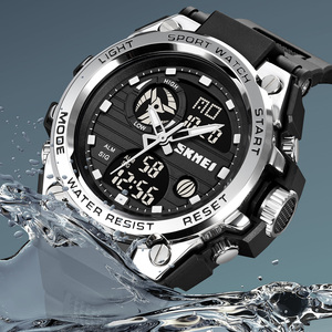 SKMEI 2031 Herren Multifunktionale Sport-Chronograph-Uhr Modische Digitalanzeige Relojes De Hombre Wasserdicht mit Alarmfunktionen - Product Image 1