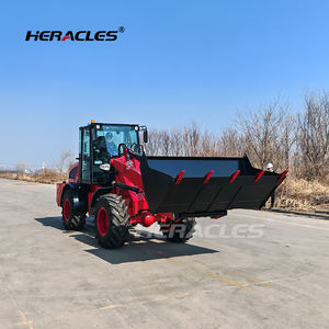 Harga pabrik CE standar/EPA4 4x4 "<span class=keywords><strong>Front</strong></span> <span class=keywords><strong>Loader</strong></span> Heracles H580 2,5 ton nilai beban pemuat roda untuk konstruksi dan Taman - Product Image 6