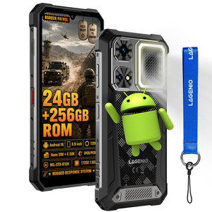 Téléphone robuste LAGENIO Rhino1 Pro, fournisseur, écran LCD 6,9 pouces 120 Hz, batterie 12000 mAh, LTE GSM, lampe <span class=keywords><strong>de</strong></span> camping, vente en gros, téléphone <span class=keywords><strong>de</strong></span> qualité militaire IP68/IP69K - Product Image 1