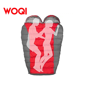 Woqi — sac de couchage Double avec sac de Compression, sacs de maman légers <span class=keywords><strong>pour</strong></span> le <span class=keywords><strong>Camping</strong></span> des adultes, sac à dos, la randonnée et les voyages - Product Image 5