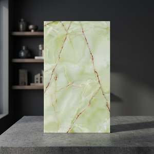 กระเบื้องปูพื้นและผนังเซรามิกเคลือบเงา Kester Green ขนาด 600x1200 มม. สำหรับตกแต่งภายใน - Product Image 4