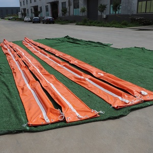 PVC rắn nổi dầu tràn ngăn chặn hàng rào bùng nổ dầu thấm bùng nổ rong biển hàng rào hàng rào nhà máy tùy chỉnh ổn định tốt - Product Image 3