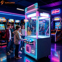 Machine à griffes commerciale grand format, à monnayeur, type grue d'arcade, distributeur de cadeaux et de jouets pour centre de jeux et centre commercial