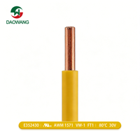 Fil de raccordement multibrin isolé PVC UL1571 de haute qualité 80C 30V pour la construction et l'électronique grand public