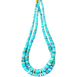 Качественное бирюзовое ожерелье в разных стилях, изящное ожерелье, ювелирные изделия ручной работы, винтажное ожерелье, персонализированные подарки