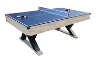 En Stock Mesa de Juego Multifunción 3 en 1 de 7 Pies, Combo de Ping Pong, Billar y Comedor para Uso Doméstico