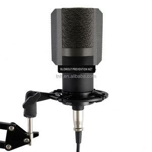 TNH CM- ZX797 Studio Recorder Podcast registrazione microfono Streaming Studio <span class=keywords><strong>Mic</strong></span> XLR <span class=keywords><strong>Jack</strong></span> Recorder cantando YouTube Skype Gaming - Product Image 5