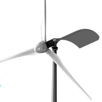 Éolienne 5kw Installation facile contrôle de pas électrique énergie éolienne petite éolienne onduleur générateur de puissance pour un usage domestique