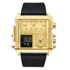 Quartz fournisseur de montres intelligentes original bas <span class=keywords><strong>prix</strong></span> <span class=keywords><strong>Oulm</strong></span> 1688 mouvement étanche bracelet en cuir de luxe montres grand cadran - Product Image 1