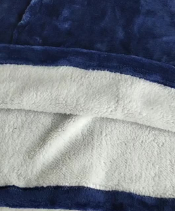 Cheap Low Moq Portable Wearable 80*120cm 800g Sweatshirt <strong>Blanket</strong> <strong>Oversize</strong> Fleece Sherpa <strong>Hoodie</strong> Men Women - Product Image 5