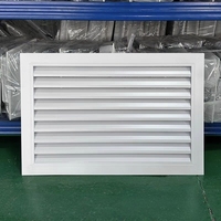 Grilles d'aération en alliage d'aluminium personnalisées en usine, étanches, avec installation facile