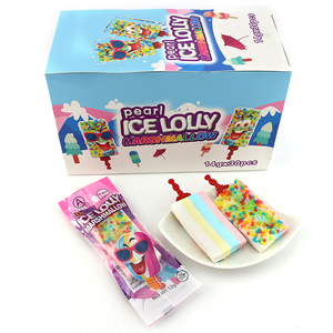 Mục mới cầu vồng Băng Lolly Popsicle hình Marshmallow <span class=keywords><strong>Lollipop</strong></span> với kẹo ngọc trai nhỏ - Product Image 2