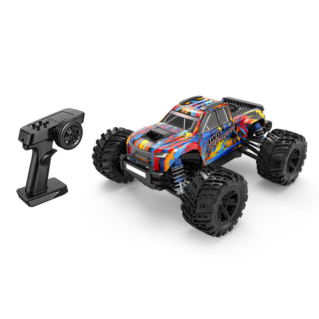MJX Hyper Go 20208 1/20 Scale High Speed 39kmh 4WD Brushless RC Monster Truck 1806 Motor USB Charging Durable Metal Suspension