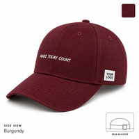 Casquette de baseball unisexe 6/5 panneaux réglable en polyester/coton, denim/toile, toutes saisons, décontractée