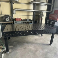 Nouvelle station de soudage 3D HebeiMeisida Heavy Duty D28, haute planité, dimensions personnalisées, acier, revêtement en nitrure, soudage