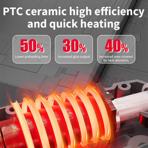 <span class=keywords><strong>Pistolet</strong></span> <span class=keywords><strong>à</strong></span> <span class=keywords><strong>colle</strong></span> électrique sans fil, avec 20 bâtons de <span class=keywords><strong>colle</strong></span>, outil de réparation DIY, buse anti-brûlure, soudage <span class=keywords><strong>à</strong></span> chaud pour <span class=keywords><strong>batterie</strong></span> 18V - Product Image 3