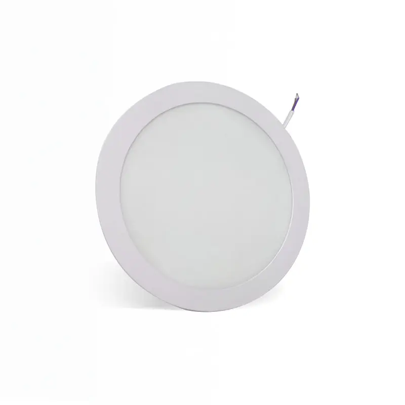 profile slim round panel light with junction box ultra slim led panel light 3W 6W 12W 18W 24W 3 cct