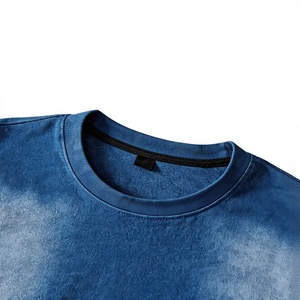 Camiseta informal y elegante para hombre, de gran tamaño, transpirable, de algodón, holgada, de manga corta, con bolsillo, de punto de algodón, para verano. - Product Image 3