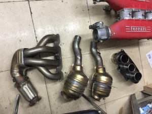 法拉利F458 F430 F488 FF原装三元催化303836 303835 - Product Image 5