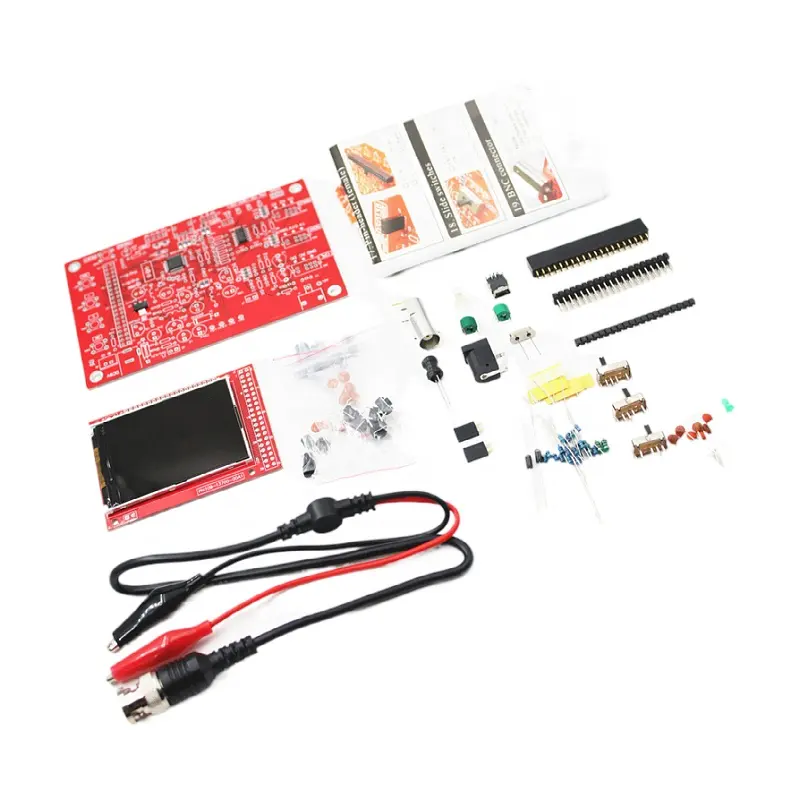 DIY Digital Oscilloscope Kit osciloscopio Electronic Learning Kit DSO FNIRSI-138 kit 2.4" 1Msps usb handheld oscilloscope