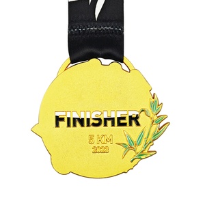 Low MOQ Custom Marathon 5/10K Professional Manufacturer Free Design Service Sports Event Awards Bulk Orders Medals Display Frame - Product Image 2