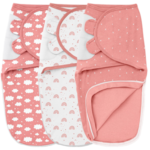 Grand emmaillotage en coton réglable pour bébé nouveau-né de 3 à 6 mois - Product Image 6