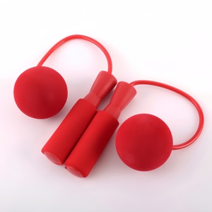 Pelota <span class=keywords><strong>de</strong></span> saltar ajustable <span class=keywords><strong>de</strong></span> Material <span class=keywords><strong>de</strong></span> PP y PVC, logotipo personalizado, combo <span class=keywords><strong>de</strong></span> <span class=keywords><strong>cuerda</strong></span> <span class=keywords><strong>de</strong></span> saltar Unisex duradero para gimnasio en casa, Fitness, entrenamiento cardiovascular - Product Image 4