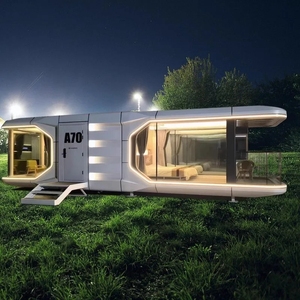 Fabbrica della cina su misura all'aperto di alta qualità materiali compatti spazio portatile capsula House - Product Image 1