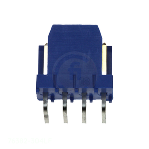 Distributeur agréé CONN HEADER R/A 4POS 2.54MM Montage traversant Angle droit <span class=keywords><strong>76382</strong></span>-304LF Connecteurs mâles à broches rectangulaires - Product Image 1