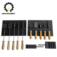 Support de travail en graphite en forme de L à angle droit, haute densité et haute résistance, pour lampe torche, plaque en graphite et outils de soufflage de verre