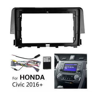Radio con marco para coche <span class=keywords><strong>HONDA</strong></span> <span class=keywords><strong>CIVIC</strong></span>, reproductor de Dvd, accesorios de coche, venta directa de fábrica, 2016 - Product Image 5