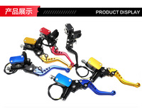 Pit Dirt Bike moto haute poussée CNC 7/8 ''22mm frein embrayage maître-cylindre réservoir levier