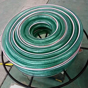 高品质 ISO9001 认证明确螺旋钢丝增强 PVC 燃油软管