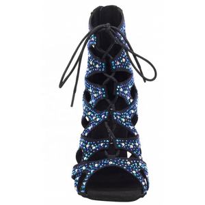 Zapatos <span class=keywords><strong>De</strong></span> baile <span class=keywords><strong>De</strong></span> salón <span class=keywords><strong>De</strong></span> <span class=keywords><strong>Salsa</strong></span> latina con diamantes <span class=keywords><strong>De</strong></span> imitación <span class=keywords><strong>De</strong></span> satén negro para mujer con tacón <span class=keywords><strong>De</strong></span> 9cm <span class=keywords><strong>De</strong></span> altura Zapatos <span class=keywords><strong>De</strong></span> baile <span class=keywords><strong>De</strong></span> Jazz - Product Image 2