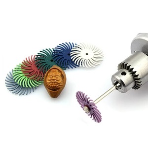 Kit <span class=keywords><strong>de</strong></span> Discos Abrasivos Radiales OEM con Cepillo <span class=keywords><strong>de</strong></span> 3 Vástago y 80 mm # -2500 #   Accesorios <span class=keywords><strong>para</strong></span> Herramientas Rotatorias: Rueda <span class=keywords><strong>de</strong></span> Pulido <span class=keywords><strong>de</strong></span> Precisión - Product Image 4