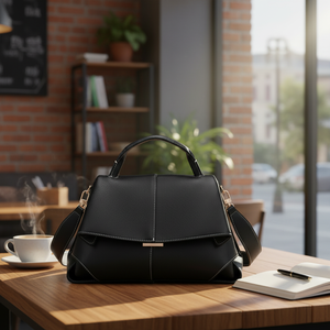 Nouveau sac à main tendance pour femmes, haut de gamme, polyvalent, bandoulière souple en PU, décontracté, carré, simple, transfrontalier - Product Image 3