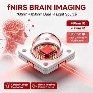 ไดโอด LED IR สีแดงเกรดทางการแพทย์ 630 660 760 850 940 นาโนเมตร แพ็คเกจเซรามิกสำหรับอุปกรณ์ทางการแพทย์ด้านความงามและการฟื้นฟูหลังผ่าตัด - Product Image 6