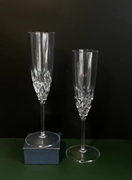 Gobelets à champagne en plastique transparent avec pied, vente en gros d'usine, gobelets à vin jetables de 4 oz pour la restauration, les fêtes et les rassemblements