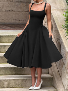 Vestidos de verano para mujer 2026, elegantes vestidos de dama al por mayor, personalizados OEM, casuales, <span class=keywords><strong>azul</strong></span> <span class=keywords><strong>marino</strong></span>, <span class=keywords><strong>vestido</strong></span> de quinceañera - Product Image 5