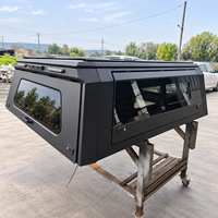 Capot de camion en aluminium pour Ford Ranger 2024-2026, benne de 5 pieds avec fenêtres coulissantes