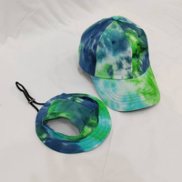 Ensemble personnalisé de casquettes pour propriétaire et chien : Casquettes de baseball pour maman et papa, casquettes à visière pour chien, chapeaux de soleil avec trous pour les oreilles et sangle réglable