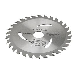 Lame de <span class=keywords><strong>scie</strong></span> circulaire TCT de 5 pouces (20 mm) en carbure de tungstène de qualité supérieure, personnalisée en usine, <span class=keywords><strong>pour</strong></span> la découpe du bois - Product Image 2