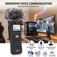 Enregistreur Portable professionnel en fourrure H1n, pare-brise, housse pour microphone, pratique, pour l'enregistrement