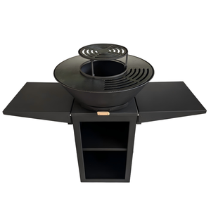 Nueva Estufa de Leña Plegable para Exteriores, <span class=keywords><strong>Barbacoa</strong></span> Resistente con <span class=keywords><strong>Mesa</strong></span> Integrada - Product Image 4