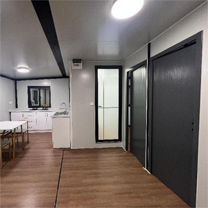 Maison préfabriquée en conteneur à panneaux sandwich en acier de 20 pieds et 40 pieds, villa modulaire détachable - Product Image 5