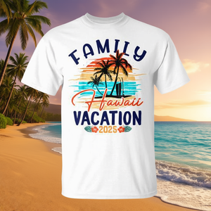 T-shirt Souvenir de Voyage d'Été Famille Vacances à Hawaï 2025 - Product Image 3