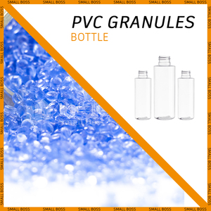 Flacon cosmétique en PVC transparent modifié, composé de Chine, pour le moulage par soufflage pour granulés de PVC - Product Image 3