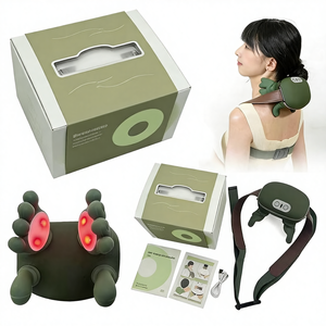 Grenzüberschreitendes Schultermassagegerät - Anpassbares Realistisches Schulter- und Nacken-Knetmassagegerät mit Rotlicht - Product Image 1
